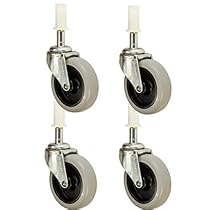 7380-L1 Rubbermaid Mop Bucket Casters w/Sockets - 3