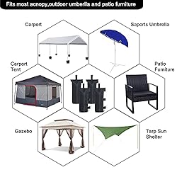 ABCCANOPY 150 LBS Extra Large Canopy Sand