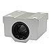 4Pcs SCS12UU Linear Motion Ball Bearing Slide Unit Bushing, Closed Type,LM12UU, ID 12mm/0.47'', 36mm/1.42'', Metric/Inch