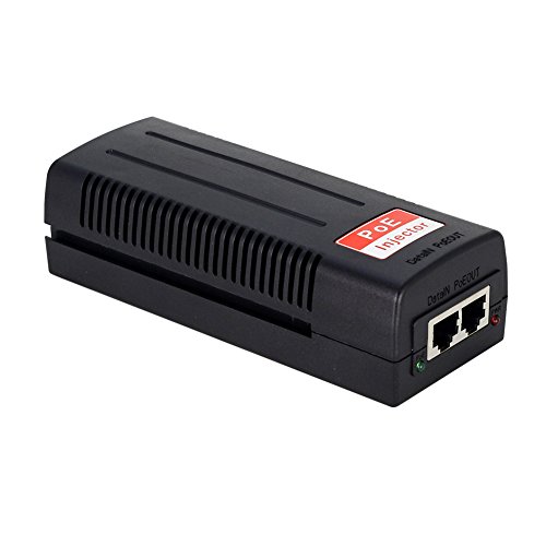 Power Injector Single Gigabit Port Power Over Ethernet, CENTROPOWER 30W PoE+ Injector Compliant 10/100M/1000M for IP Camera Security Camera - Thumbnail 6