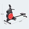 BZLLW-Magnetic-Rowing-Machine-Home-UseSuper-Silent-Indoor-Portable-RowerHome-Gym-Foldable-Rowing-MachineElastic-Cord-Rowing-Machinewith-LCD-Display8-Levels-of-Resistance-Adjustment BZLLW Magnetic Rowing Machine Home Use,Super Silent Indoor Portable Rower,Home Gym Foldable Rowing Machine,Elastic Cord…