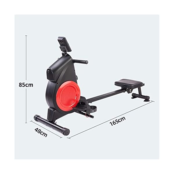 BZLLW-Magnetic-Rowing-Machine-Home-UseSuper-Silent-Indoor-Portable-RowerHome-Gym-Foldable-Rowing-MachineElastic-Cord-Rowing-Machinewith-LCD-Display8-Levels-of-Resistance-Adjustment BZLLW Magnetic Rowing Machine Home Use,Super Silent Indoor Portable Rower,Home Gym Foldable Rowing Machine,Elastic Cord…