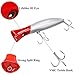 thkfish Topwater Fishing Lures GT Popper Fishing Lure Saltwater Fishing Lures Tuna Popper Luress RedLaser BlueLaser GreenLaser YellowLaser PurpleLaser