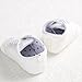 Fire Frog Infant Baby Classic England PU Leather Soft Soled Anti-Slip Toddler Shoes White 0-6m