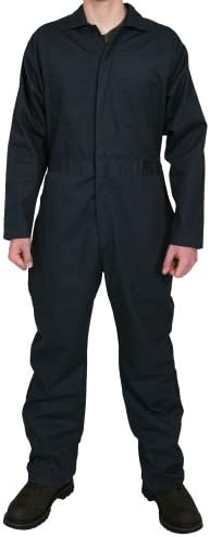 Five Rock Long Sleeve Unlined Coveralls in Navy 4XL