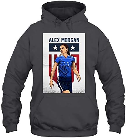 Uniwyn Alex-Morgan-t-Shirt-Hoodie-Soccer-Jersey-Number for Men for Women