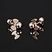Fate Love Jewelry Cute Rose Gold Plated Little Mouse Stud Earrings for Girls Women, Hypoallergenic