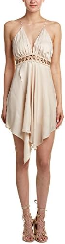 The Jetset Diaries Women's Vespero Mini Dress Champagne Dress