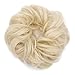 Scrunchy Updo Wavy Straight Hair Bun Clip Messy Donut Chignons Synthetic Hairpiece Hair Extension (bleach blonde)thumb 1