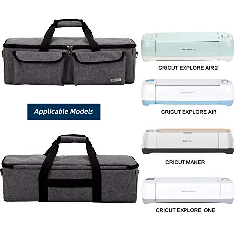 NICOGENA Well Padded Carrying Case for Cricut Explore Air 2, Cricut