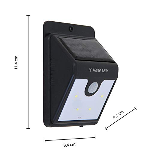 Velamp Dory: Wandlamp Op Zonne-Energie Met Bewegingsmelder - Afbeelding 4