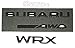 GetUrGear REAR BADGE BUNDLE for WRX/STI 2015+ (WRX, Matte Black WRX)
