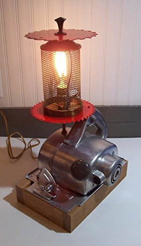 Vintage Craftsman Circular Saw Electric Table Lamp. Repurposed one-of-a-kind 'Man Cave' Table or Desk Lamp. Free Shipping In USA. No International Shipping.