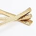 Supernal 300pcs Gold Plastic Forks,Disposable Hammered Forks,Premium Heavyweight Silverware Polished,Perfect for Big Party,Christmas Party Silverware