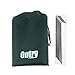 OUTRY Waterproof Multi-Purpose Tarp - Tent Stakes Included - Green- S - 4.9ft x 7.2ft / 1.5m x 2.2m, Lightweight Camping Picnic Ground Sheet Cover Cloth Mat Footprint Rain Fly Shelter Tarpaulin
