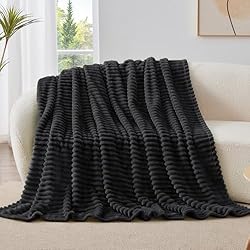 BEDELITE Fleece Throw Blanket for Couch - 300GSM