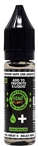Hemp Bomb Hemp Oil - 250mg of Pure Hemp Extract per Serving - Pain, Stress & Anxiety Relief - Made in USA - 16.5 milliliters (Sweet Mango Seduction)