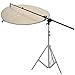 Nulink Photography Studio Photo Extendable Reflector Holder Arm Support with Swivel & Grip Head Clamp Holder for Light Reflector [Black]