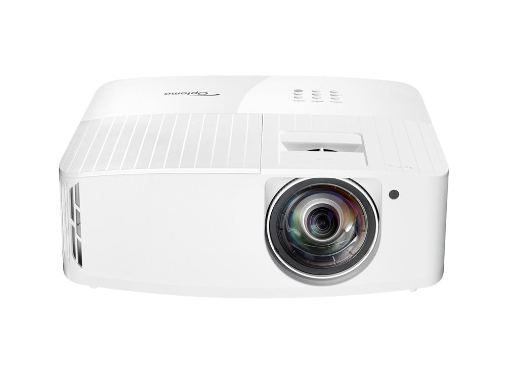 Optoma UHD35STX 4K UHD Short Throw Gaming and Home Entertainment Projector