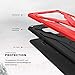 ZIZO Static Series for Samsung Galaxy Note 9 Case Military Grade Drop Tested with Built in Kickstand RED Black