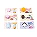 JOYIN 28 Packs Gift Cards with Gift Cute Kawaii Mochi Squishy Toy to Squeeze Stress Relief Fidget Toy for Kids, Classroom Exchange Prizes Party Favor