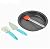 X&W DIY Baking Pizza Mold Kit Stainless Steel Mould Set, 8 Inch