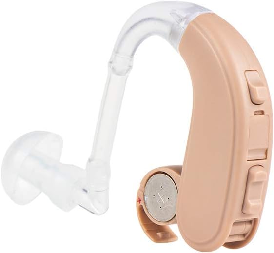 Hearing Amplifier Upgrade Aid Digital Sound Amplifier Noise Cancelling with 500hr Battery Life Clear Sound Fit to Either Ear