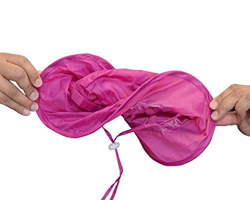 twist and fold rain hat
