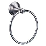 Gatco 4362 Charlotte Towel Ring, Satin Nickel