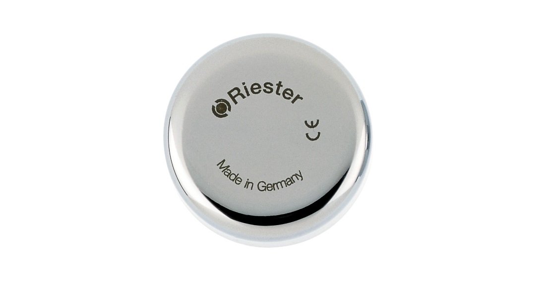 Riester 10679 Battery handle cover, chrome plated without bore