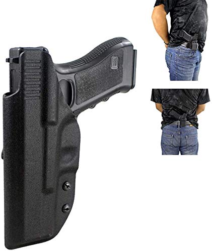 Gexgune Hunting G1ock Holster Concealed Carry Kydex Inside the Waistband Holster for G17 G22 G31 Right Hand Use