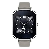 Asus ZenWatch 2 WI502Q Smartwatch Silver/Khaki (Certified Refurbished)