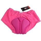 Docooler Women Cycling Underwear Gel 3D Padded Pants Bike Bicycle Rose