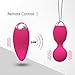 Beslove Bullet Vibrator - 10 Speed Remote Control Rechargeable G Spot Vagina and Clitoris Vibrating Vibrator for Women-Rose