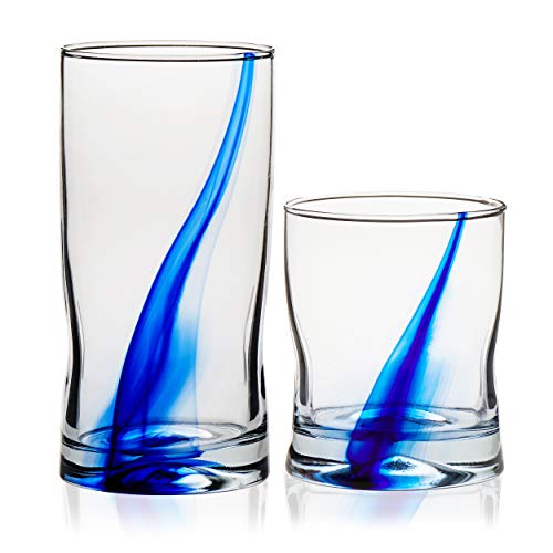 5 Libbey+Ribbon+Impressions+16+Piece+Tumbler