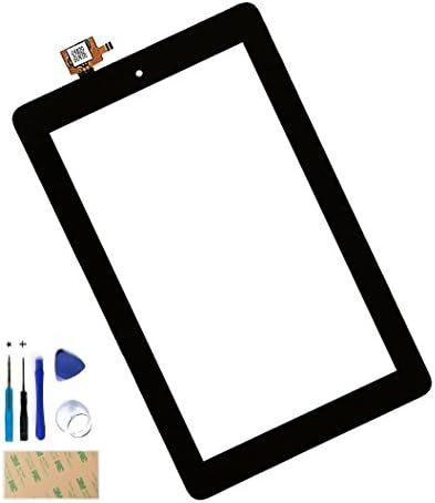 Touch Screen Glass Digitizer Replacement for Amazon Kindle Fire 7 5th 2015 SV98LN with Tools (NOT 7th Gen,2017 release)