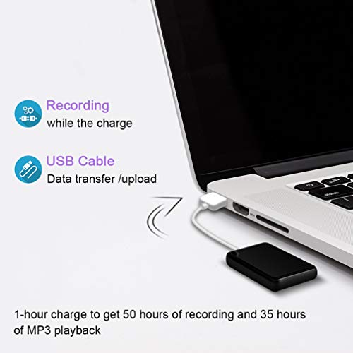Voice Recorder, 16GB Voice Activated Recorder with 284hours Recording