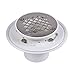 Oatey 2-3 in. Low Profile PVC Drain with Stainless Steel Strainer