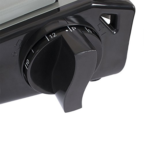 Electric Commercial Meat Slicer, Machine Food Cutting, Deli Slice Veggie Cutter Kitchen 8.7" Blade 180W