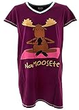 Lazy One Womens V-neck Nightshirt 