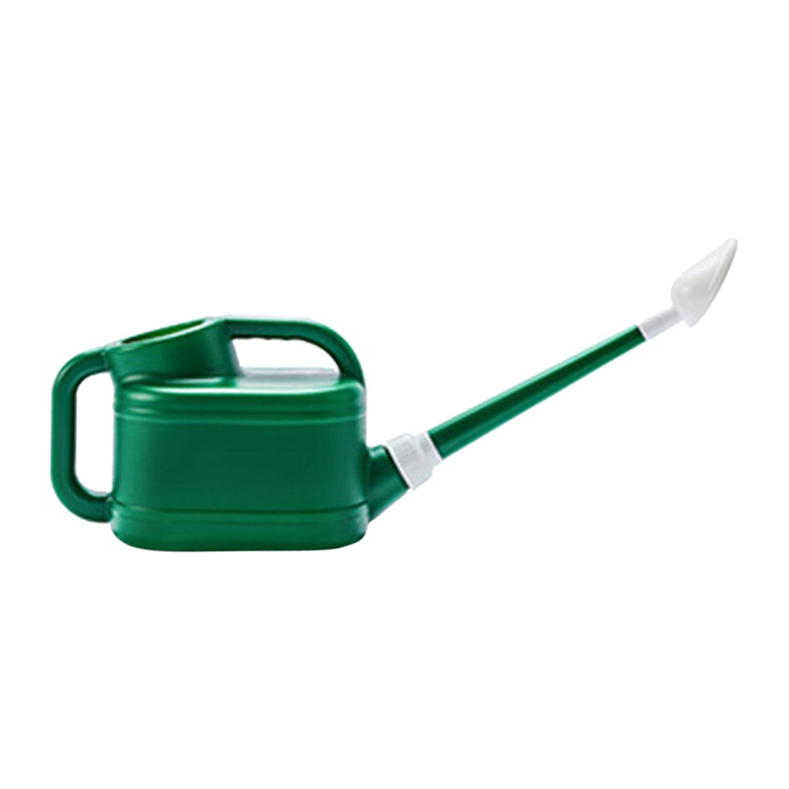 Sharplace Modern Garden Watering Can 4L Long Spout Plastic Extra Large Watering Pot for Houseplants Plants Garden Indoor Outdoor, Green