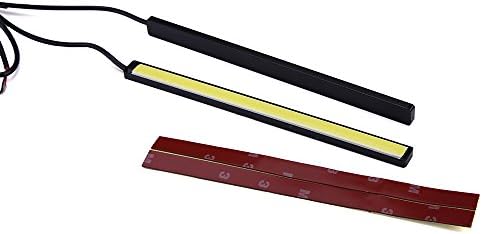 1 Pair 12V 20.3cm 60 LED Strip COB DRL Driving Fog Light for Cars