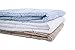 FABBRICA HOME Rayon Made from Bamboo Kitchen Drying Towel, Patented Everplush Technology, Set of 3, Caramel, Blue, White