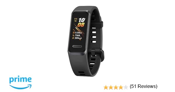 Huawei Band 4 Pulsera de Actividad, Graphite Negro, 0.96