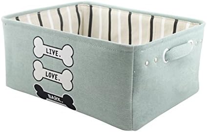 Winifred and Lily Live, Love, Bark-Mint Pet Storage Bins, Medium, PS203