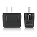 ECO Sony Xperia E5 MicroUSB Home Travel Charger [110-240v]! (Black)