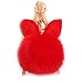 URSFUR Artificial Rabbit Ball Keychain Ear Pompom Phone Bag Charm Pendant