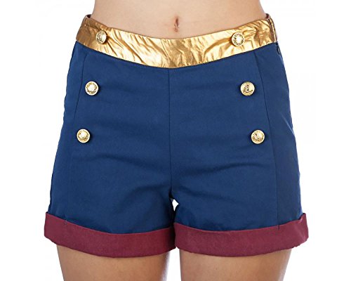 Wonder Woman High Waisted Shorts