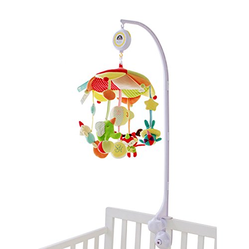 SHILOH Baby Crib Decoration 60 tunes Lullabies Plush Musical Mobile (Monkey Carnival)