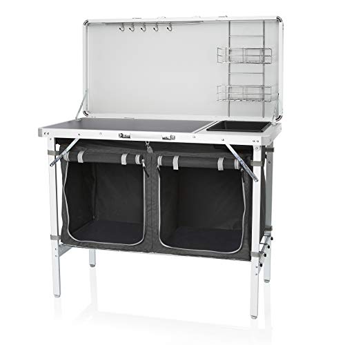 Campart Travel KI-0757 Outdoor Kitchen Granada - Complete Kitchen - Storage Bag Included